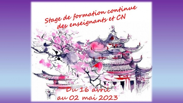 STAGE DE FORMATION CONTINUE ENSEIGNANTS ET CN AU JAPON